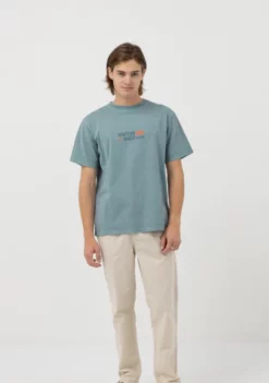 Rhythm Signal Vintage Short Sleeve T-Shirt - Blue Fog -UK Surfing Equipment Sales Store screenshot 2023 08 16 103533