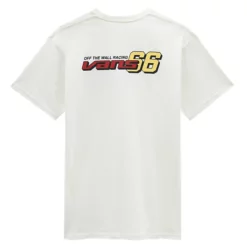 Vans 66 Race Logo Mens Short Sleeve T-Shirt - Marshmellow White