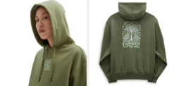 Vans Shroomy Experience Womens Hoodie - Loden Green -UK Surfing Equipment Sales Store screenshot 2023 08 21 141616