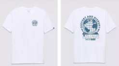 Vans Distort And Disrupt Mens Short Sleeve T-Shirt - White -UK Surfing Equipment Sales Store screenshot 2023 08 21 144611