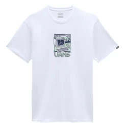 Vans Throwback Peace Machine Mens T-Shirt - White