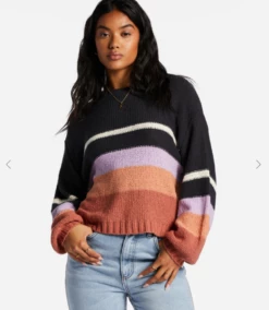 Billabong Seeing Double Womens Jumper - Lilac Breeze
