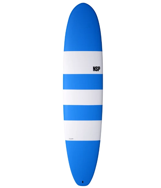 NSP Elements HDT 9ft6 Longboard - Striped Blue 1 NSP Elements HDT 9ft6 Longboard - Striped Blue