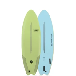 Ocean And Earth Ezi Rider 6ft6 Softboard - Acid Green
