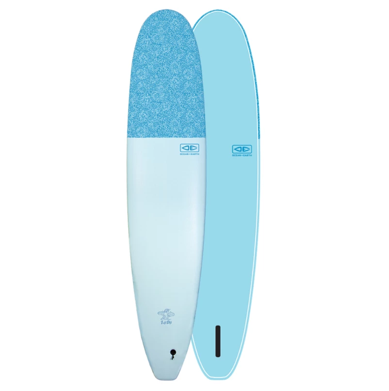 Ocean And Earth Lazy Dog Ezi Rider 9ft Longboard Softboard - Blue 1 Ocean And Earth Lazy Dog Ezi Rider 9ft Longboard Softboard - Blue