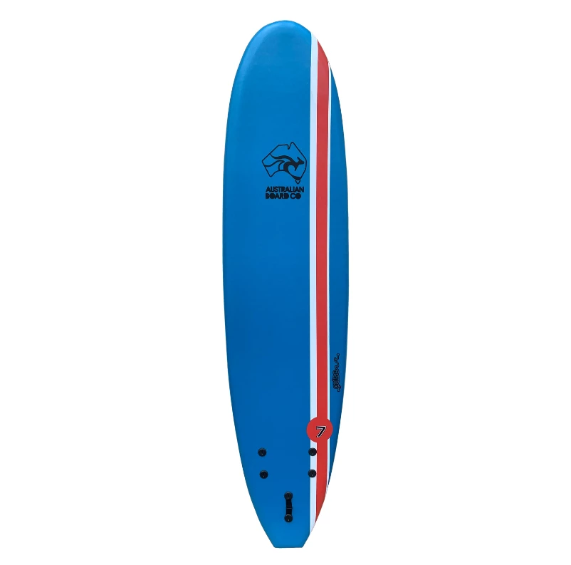 Australian Board Co Pulse 7ft Beginner Soft Foamie Surfboard - Blue 2 Australian Board Co Pulse 7ft Beginner Soft Foamie Surfboard - Blue - Image 2