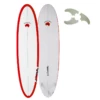 Australian Pulse 7ft6 Epoxy Mini Mal Surfboard - Red