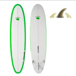 Australian Board Co Pulse 8ft Epoxy Mini Mal Surfboard - Green