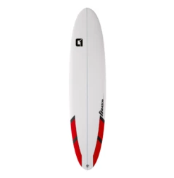 Australian Board Co Razor 8ft Mini Mal Surfboard - Matt Red