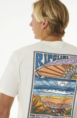 Rip Curl WSL 2023 Finals Peak Mens Tee - Bone -UK Surfing Equipment Sales Store screenshot 2023 10 09 095022