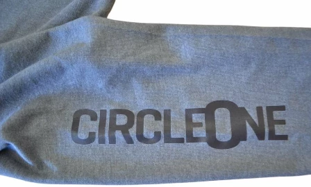 Circle One Unisex 100% Recycled Hoodie - Grey 4 Circle One Unisex 100% Recycled Hoodie - Grey - Image 4