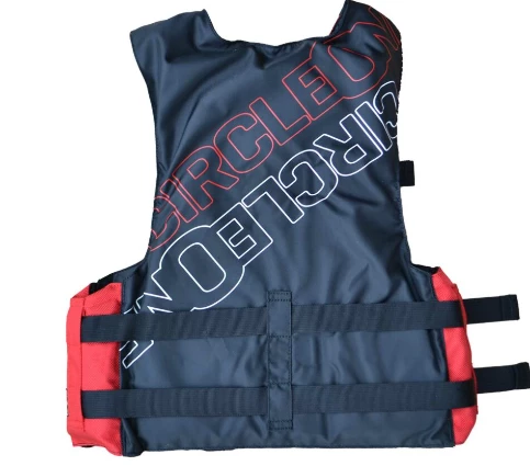 Circle One 40N Youth Buoyancy Aid PFD With 3 Straps - Black/Red 2 Circle One 40N Youth Buoyancy Aid PFD With 3 Straps - Black/Red - Image 2