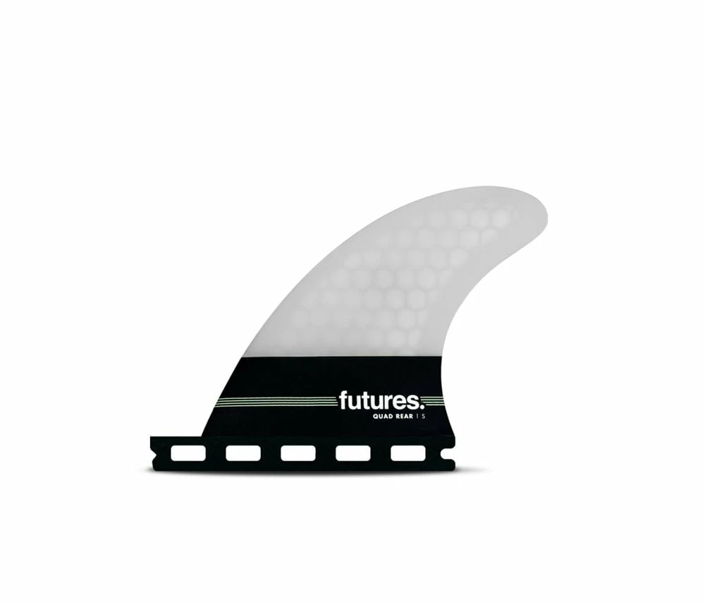 Futures QD2 Quad Rear Honeycomb Flat Fins - 3.75 1 Futures QD2 Quad Rear Honeycomb Flat Fins - 3.75