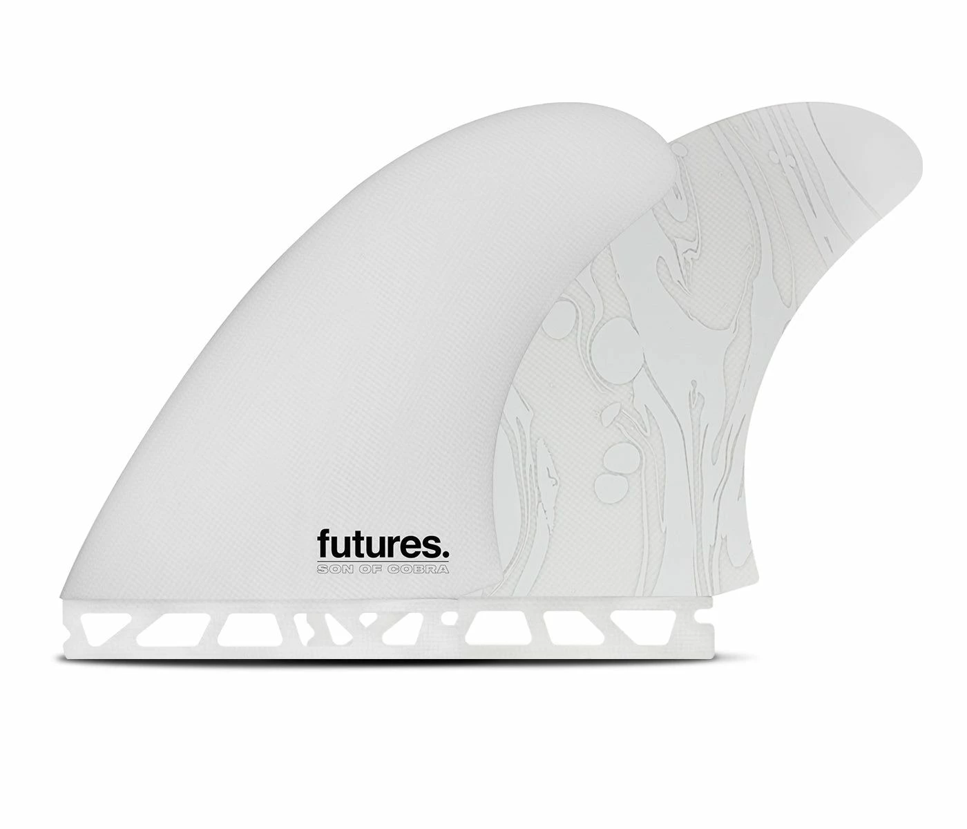 Futures Son Of Cobra Twin Fins - Grey/Marble 1 Futures Son Of Cobra Twin Fins - Grey/Marble