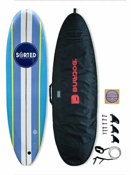 Sorted Premium 6ft2 Foam Surfboard Package Deal 1 Sorted Premium 6ft2 Foam Surfboard Package Deal