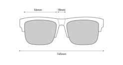 Spy Optic Discord 5050 Sunglasses - Black 10 Spy Optic Discord 5050 Sunglasses - Black -UK Surfing Equipment Sales Store spy linedrawing discord5050 front