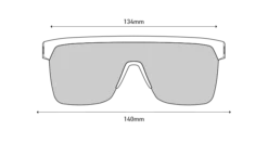 Spy Optic Flynn 5050 Sunglasses - Black/Blue -UK Surfing Equipment Sales Store spy linedrawing flynn5050 front 1 1