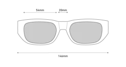 Spy Optic Genre Sunglasses - Black -UK Surfing Equipment Sales Store spy linedrawing genre front