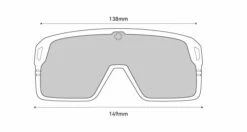 Spy Optic Monolith Sunglasses - Teal/Green -UK Surfing Equipment Sales Store spy linedrawing monolith front 3