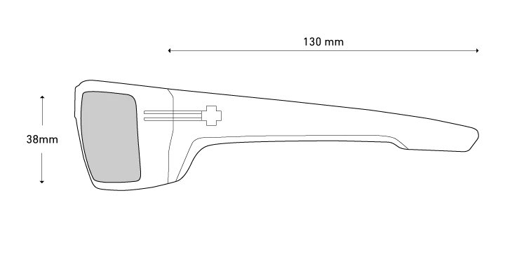 Spy Optic Rebar Ansi Sunglasses - Black / Blue 3 Spy Optic Rebar Ansi Sunglasses - Black / Blue - Image 3