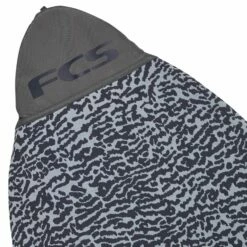 FCS Stretch All Purpose Board Cover - Carbon -UK Surfing Equipment Sales Store stretch black nose