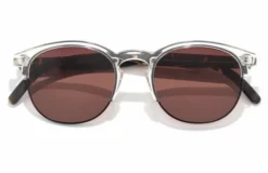 Sunski Avila Sunglasses - Clear Tort Terra Fade