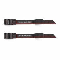 Ocean And Earth Roof Rack Tie 3m Down Straps - Black