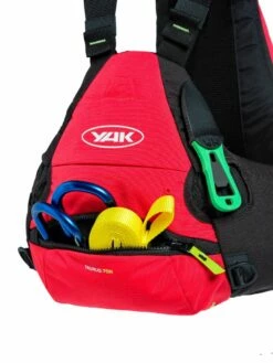 Yak Taurus Gen 2 70N Buoyancy Aid - Red -UK Surfing Equipment Sales Store taurus buoyancy aid with front pocket and attachment point