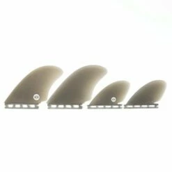 Koalition Keel Quad Modern Single Tab Fins - Smoke