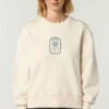Sorted Surf Shop Relaxed Sweater - Cream