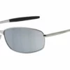Dirty Dog Tiger Polarised Sunglasses - Silver/Silver Mirror