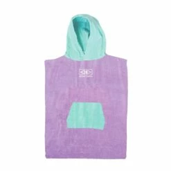 Ocean & Earth Toddlers Hooded Change Poncho - Violet