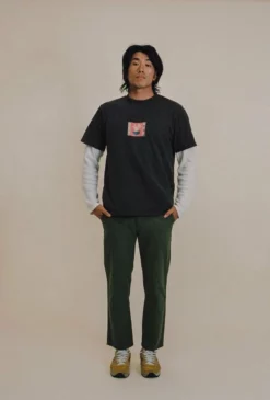 Rhythm Sprigs Vintage Short Sleeve T-Shirt - Black -UK Surfing Equipment Sales Store v 1 1216x1800