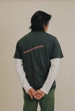 Rhythm Sprigs Vintage Short Sleeve T-Shirt - Black -UK Surfing Equipment Sales Store vintage t shirt back 1 1216x1800