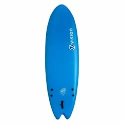 Front Page 20 Vision Ignite Soft Fish 5ft 7' Surfboard - Blue/Navy
