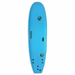 Vision TakeOff 7'0 Surfboard XPS - Cyan/Flash Green