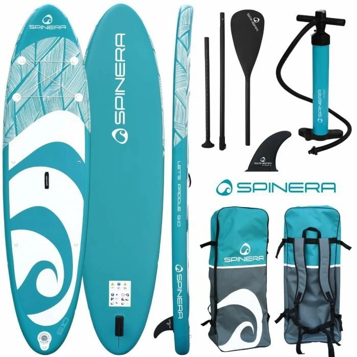 Spinera Lets Paddle 9'10' Sup Paddle Board - BlueWhite 1 Spinera Lets Paddle 9'10' Sup Paddle Board - BlueWhite