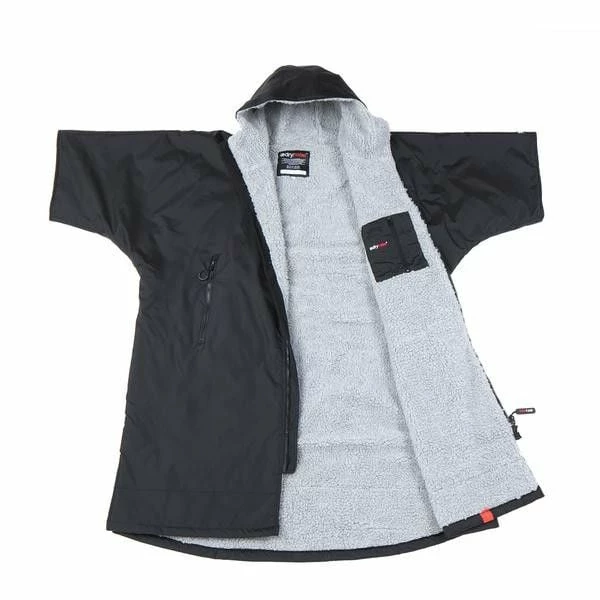 Dryrobe Advance Short Sleeve - Black / Grey - Extra Large 3 Dryrobe Advance Short Sleeve - Black / Grey - Extra Large - Image 3