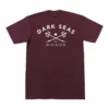 Dark Seas Headmaster Blended T-Shirt - Wine