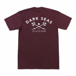 Dark Seas Headmaster Blended T-Shirt - Wine