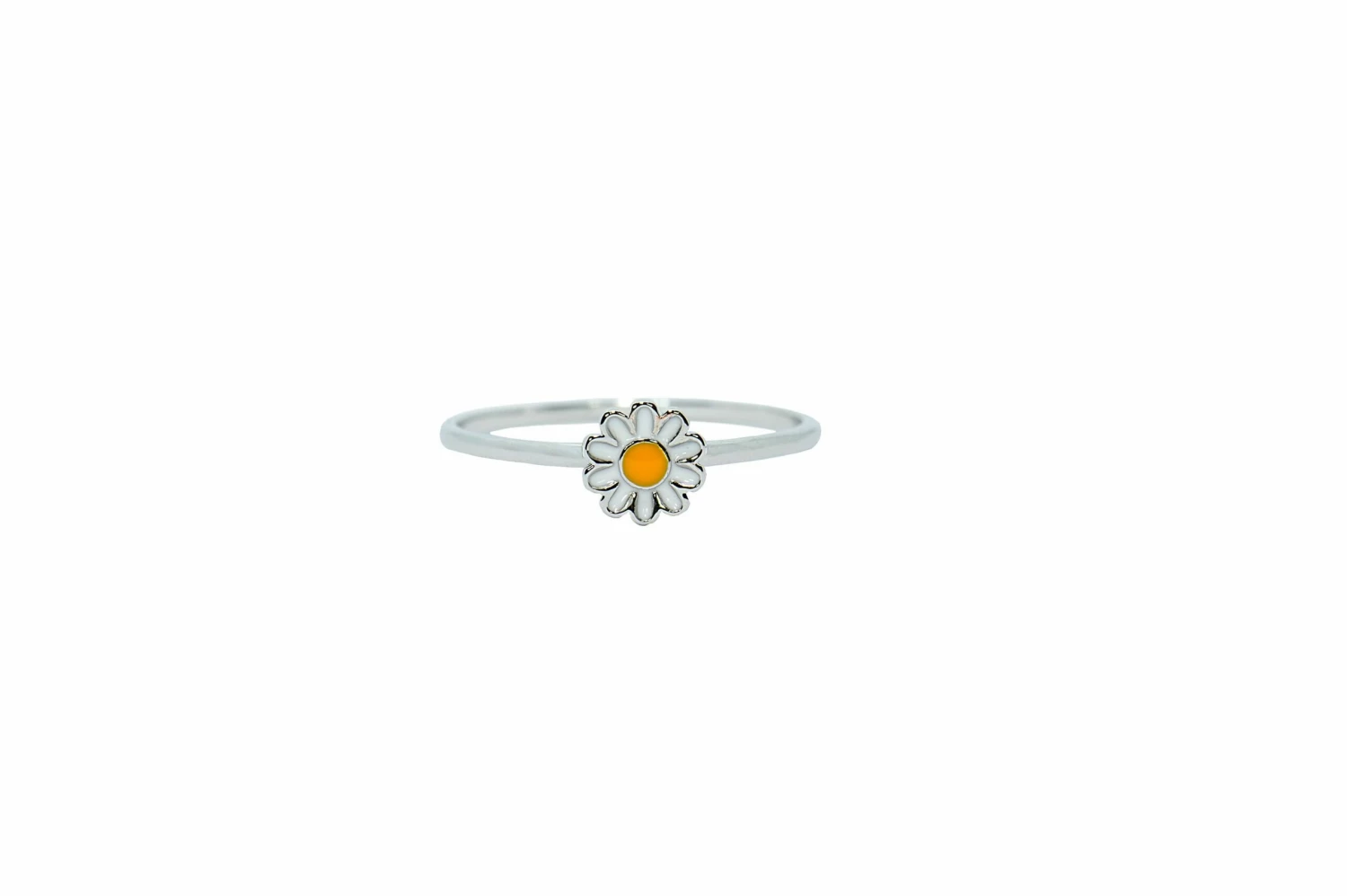 Pura Vida Bracelets Daisy Ring In Silver 1 Pura Vida Bracelets Daisy Ring In Silver