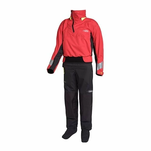 Yak Strata Unisex Drysuit - Black/Red 1 Yak Strata Unisex Drysuit - Black/Red