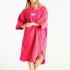 Robie Robes Original Unsiex Long Sleeve Changing Robe - Coral