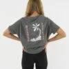Sorted Surf Shop Yin Palm Women's T Shirt - Anthracite
