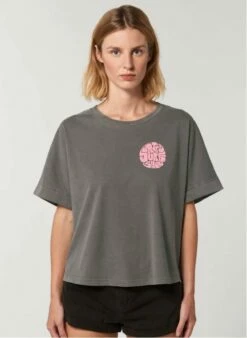 Sorted Surf Shop Yin Palm Women's T Shirt - Anthracite -UK Surfing Equipment Sales Store yin palms 3